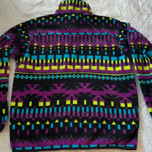An Awesome Mountain Print Fleece Jacket from Columbia, Oversized Men’s M. - Picture 11 of 15